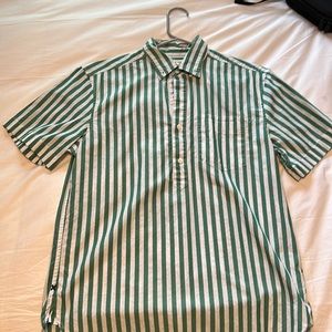 Alex Mill Short sleeve popover button down- size small